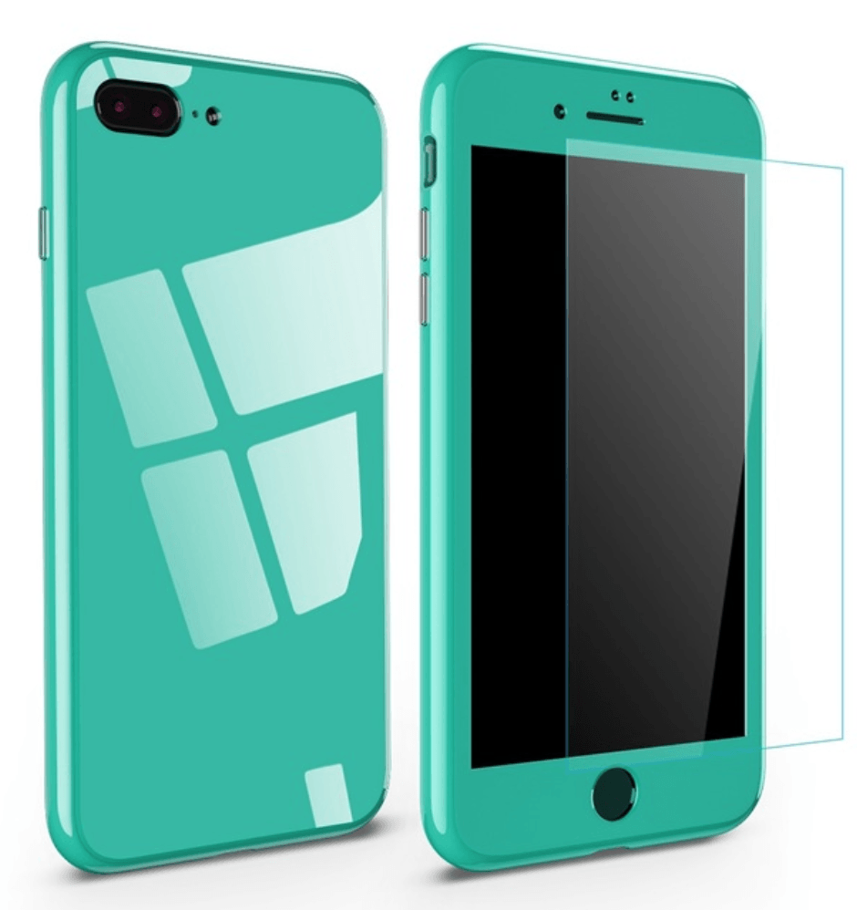 iPhone Magnetic Adsorption Case With Tempered Glass