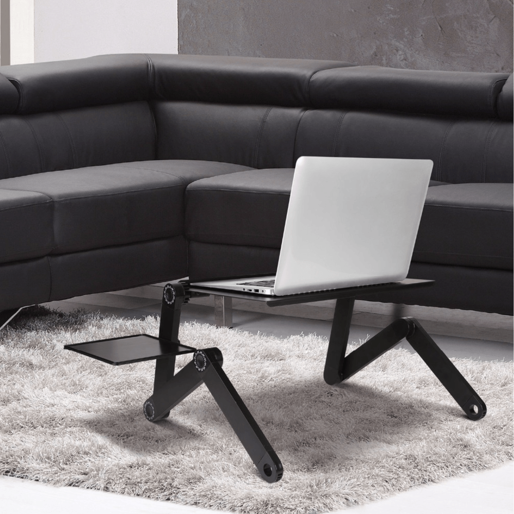 Adjustable Ergonomic Portable Aluminum Laptop Desk.