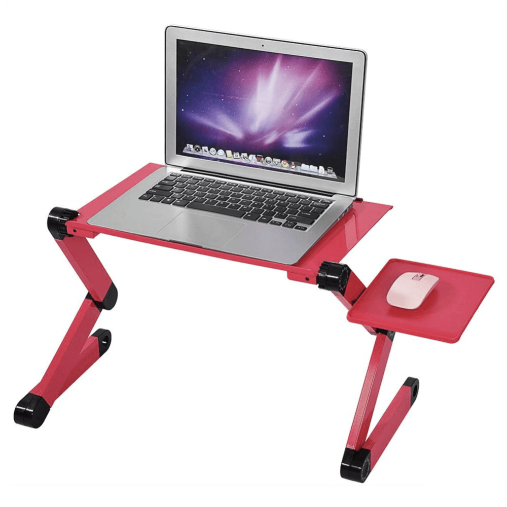 Adjustable Ergonomic Portable Aluminum Laptop Desk.