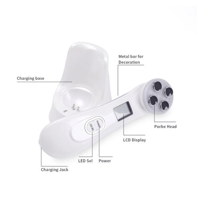 5 in 1 RF & EMS LED Photon Mesotherapy Electroporation Face Beauty Device