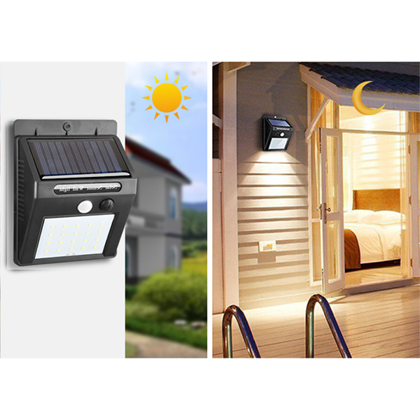 Solar Waterproof Wall Light - LIMITED OFFER