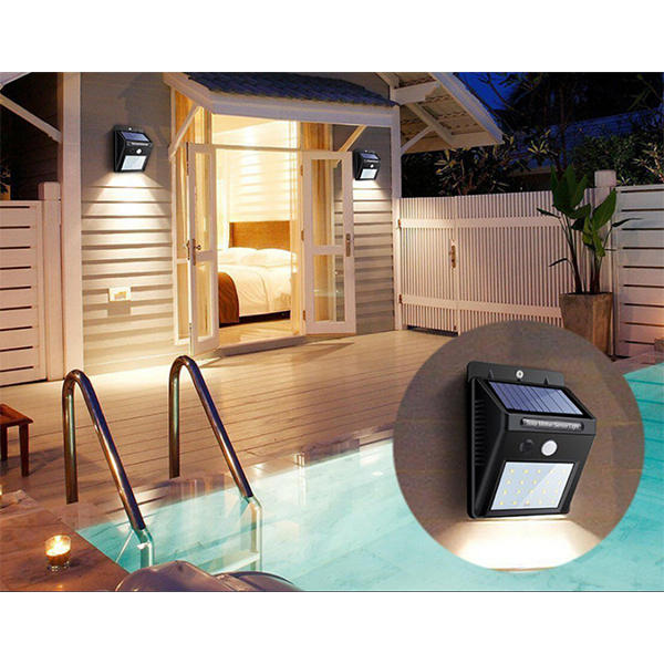 Solar Waterproof Wall Light - LIMITED OFFER