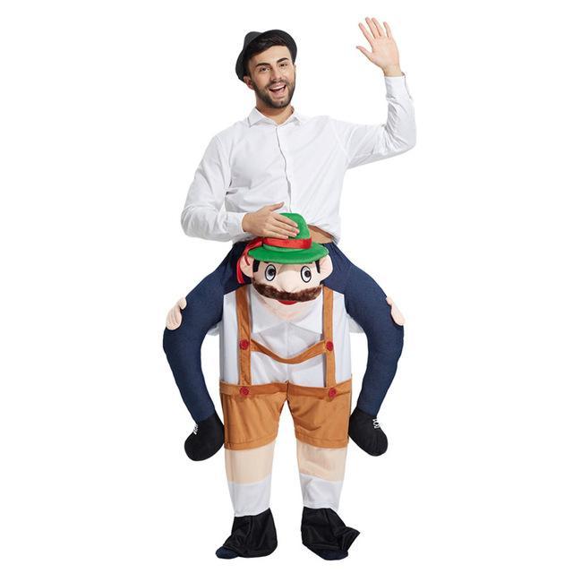 Unique Mascot Carry Me - Funny Costumes For Any Party Event