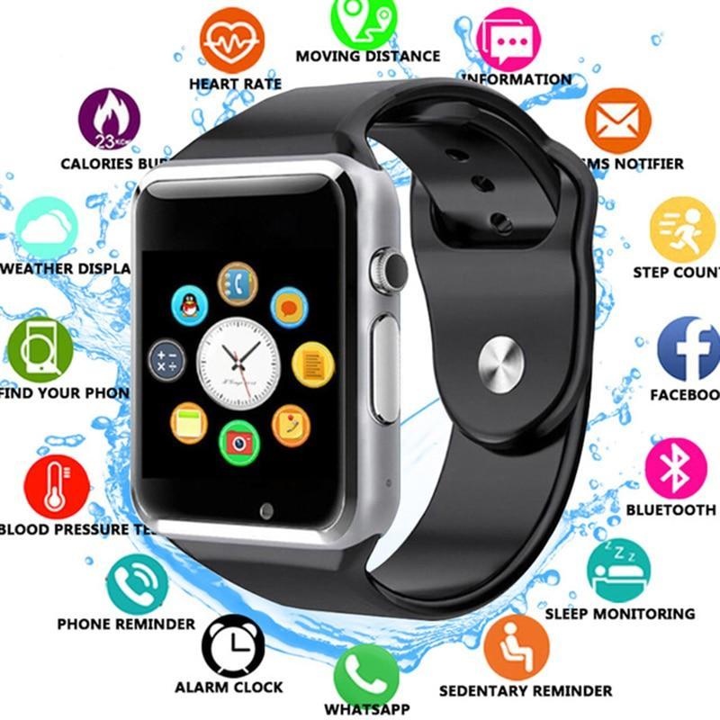 Smart Watch A1 for children men women android Bluetooth Smartwatch With camera Support call music Photography SIM TF card & DZ0