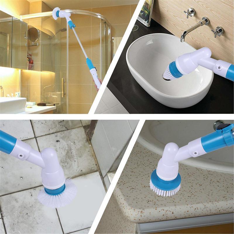 Powerful Multifunctional Spin Cleaning Scrubber Brush - The Easy Way To Scrub