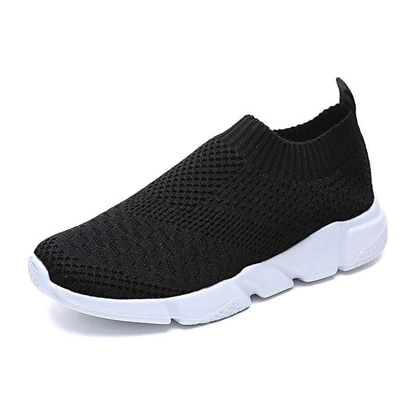Women Casual Knitting Sock Sneakers Stretch Flat Platform Fashion Ladies Slip On Shoes