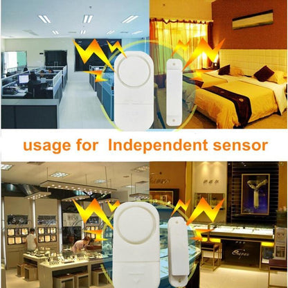 Standalone Magnetic Sensors Independent Wireless Home Door Window Entry Burglar Alarm Security alarm Guardian