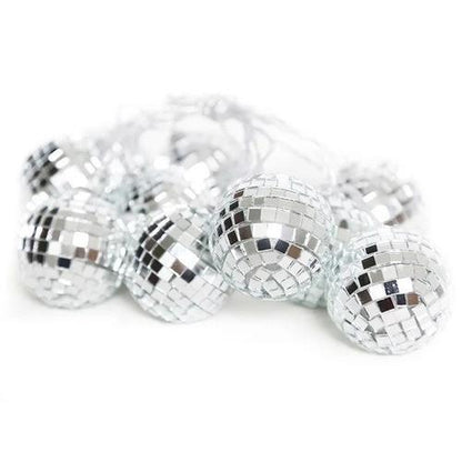 Mirrored Ball String Lights