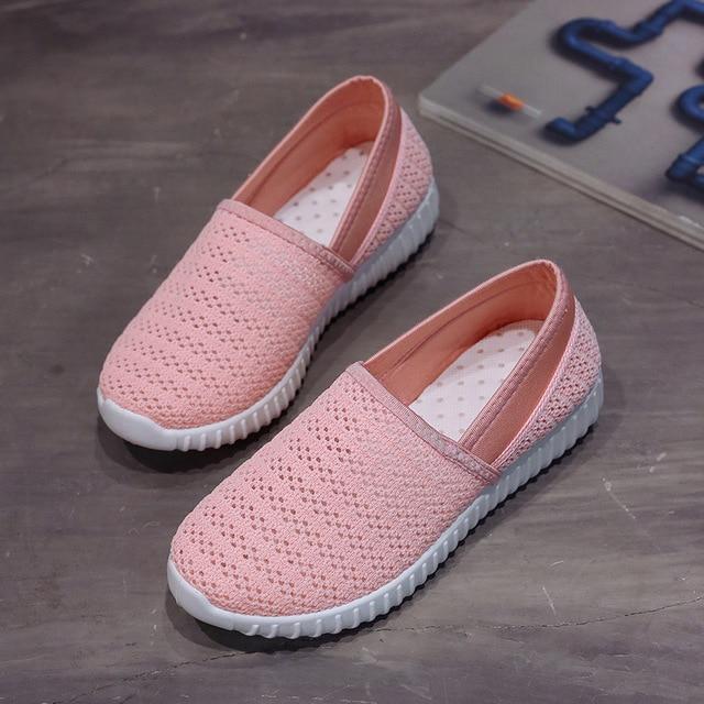 women's breathable mesh casual shoes