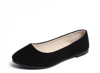 Simple Soft Girl Sweet Round Toe Shoes Flat Bottom Schoolgirl Office Lady Drive Car White Shoes