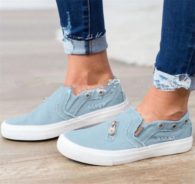 Women Round Toe casual shoes ladies Breathable sneakers