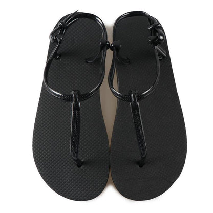 Women Sandals T Stripe Flat Sandals female Gladiator Sandals