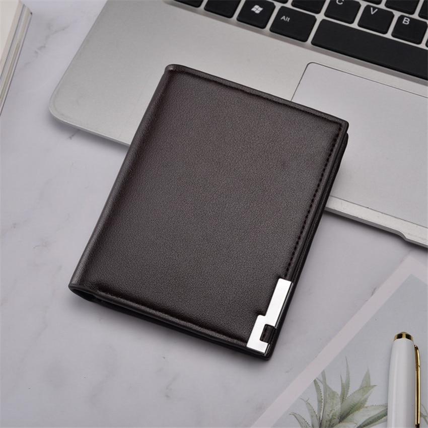 Top 2019 ultra thin Short Sequined Men Wallets with Coin Bag Roomy Purse Man Wallet Male Small Money Dollar Slim Cool Card Case