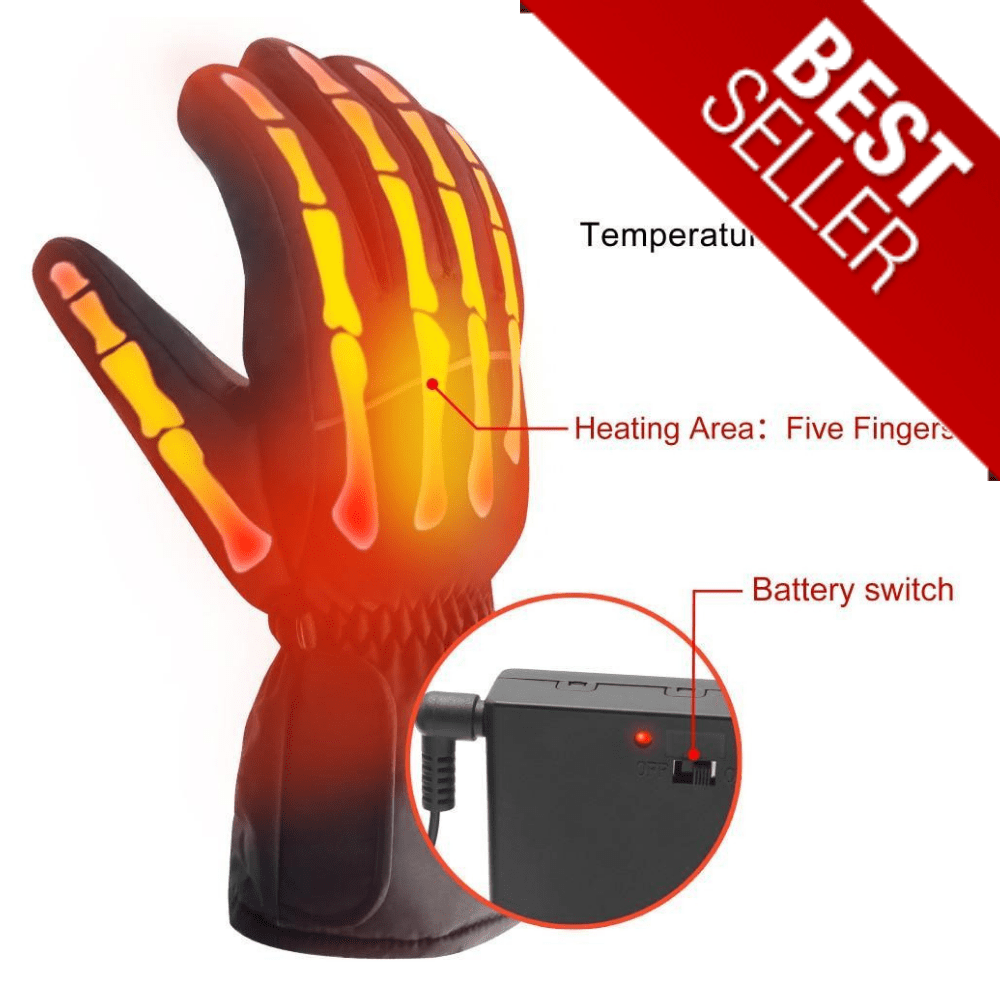 Waterproof Rechargeable Heated Gloves