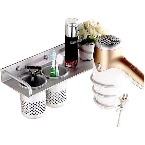 Multi-function Bathroom Hair Dryer Holder