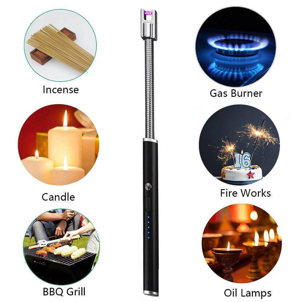 Rechargeeable Arc Bendable Lighter