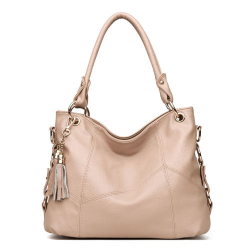 Retro Women Matte Leather Messenger Handbag