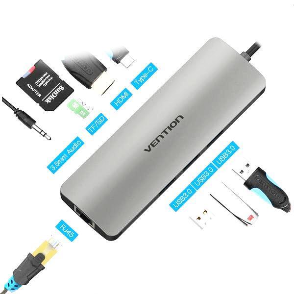 USB C HUB Type C HUB to USB 3.0 Thunderbolt 3
