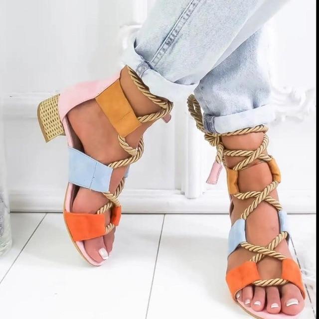 Fashion fasten Espadrilles Women Sandals