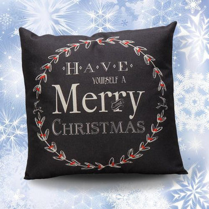 Vintage Christmas Pillow Cover