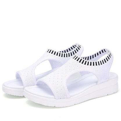 Women  Shoes Peep Toe Casual Flat Sandals