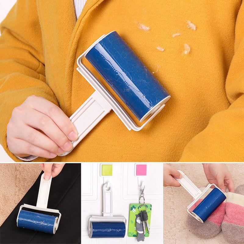 Washable Roller Cleaner Lint Remover Sticky Picker Pet Hair Clothes Fluff Remover Reusable Brush Household Cleaner Wiper Tools