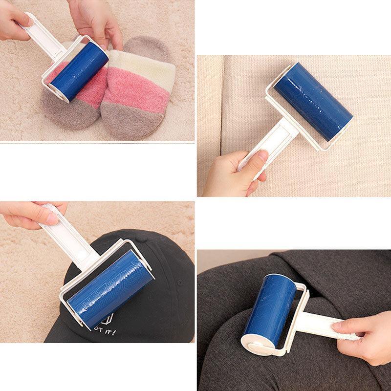 Washable Roller Cleaner Lint Remover Sticky Picker Pet Hair Clothes Fluff Remover Reusable Brush Household Cleaner Wiper Tools