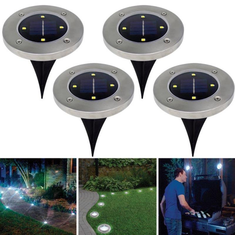 Solar Garden Disk Light - Let Your Garden be Beautiful