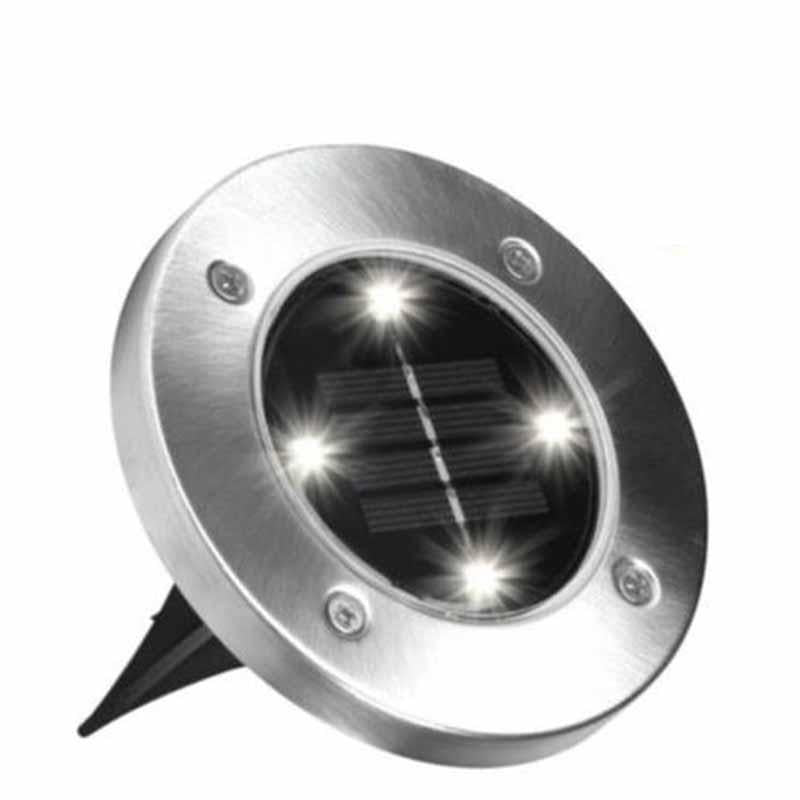 Solar Garden Disk Light - Let Your Garden be Beautiful