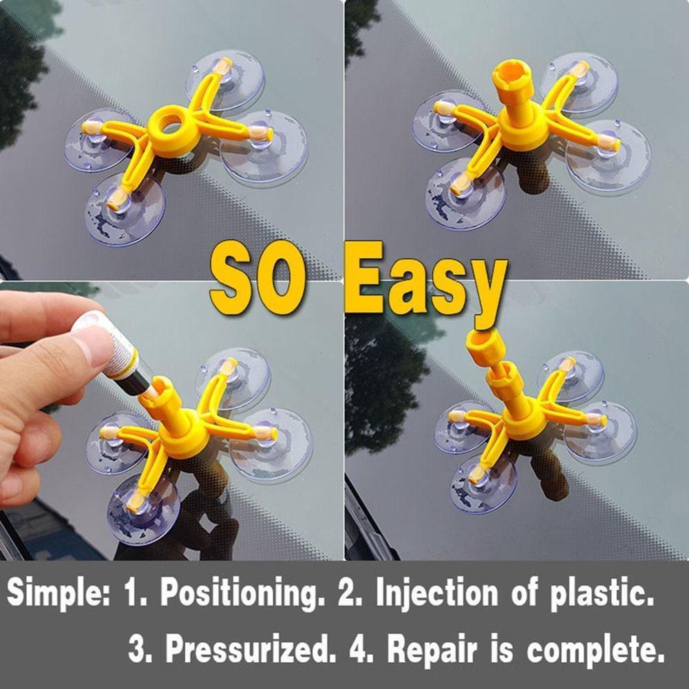 #1 Best Cracked Magic windshield Glass Repair Kit