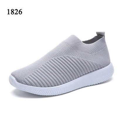 Women Flat Shoes Casual  Fashion Mesh Sneaker Flats Shoes