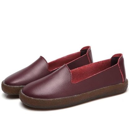 Women Flats Roman Style Women Shoes White Loafers For Women