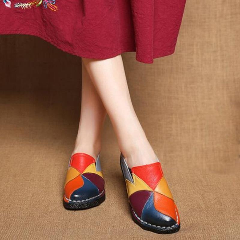 Women Loafers Moccasins Ballerina Shoes