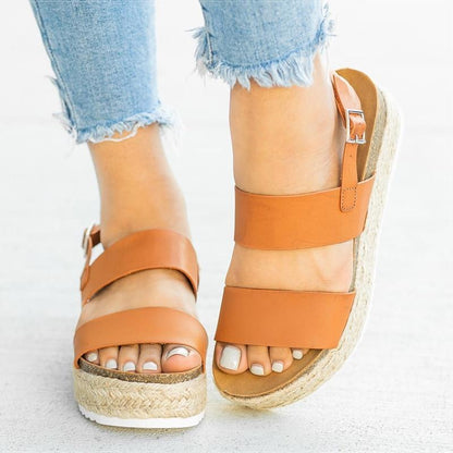 New Platform Sandals With Wedges Shoes For Women
