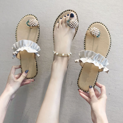 Women Sandals Flip Flops Slippers Flats Shoes