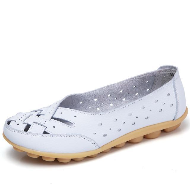 New Arrival Flat Shoes Women Hollow Loafer