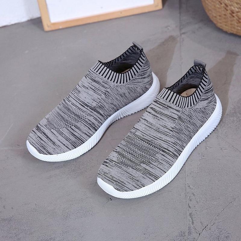 Women Shoes Flats Fashion Stretch Fabric Loafers