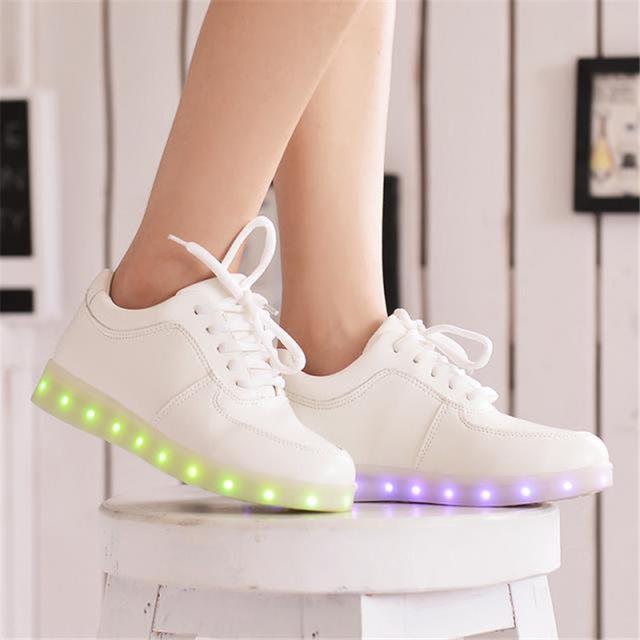 LED Light Up Shoes - New Fashion Led Shoes Casual Available all sizes from 4.5 - 12