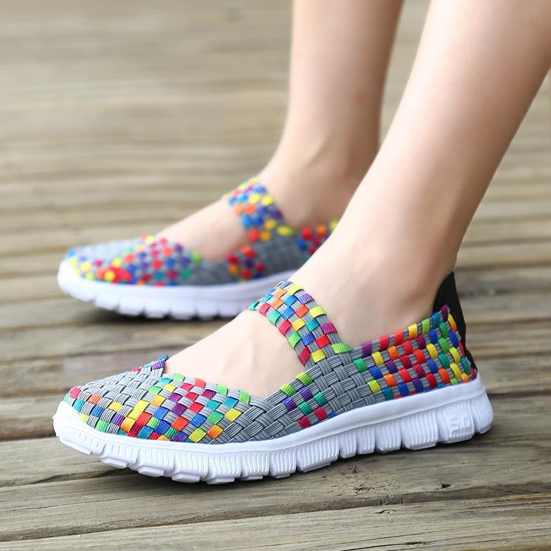 Breathable Casual Shoes Woman Flats Fashion Women Platform Shoes