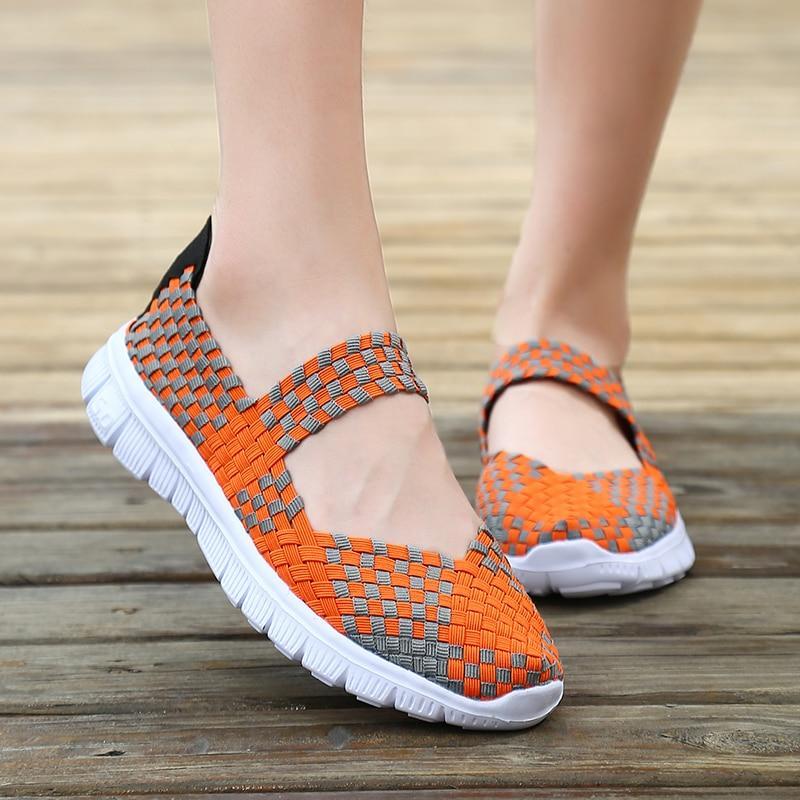 Breathable Casual Shoes Woman Flats Fashion Women Platform Shoes