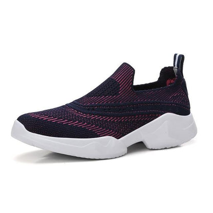 Women Flat Sneakers Shoes Breathable Walking Tennis Shoes