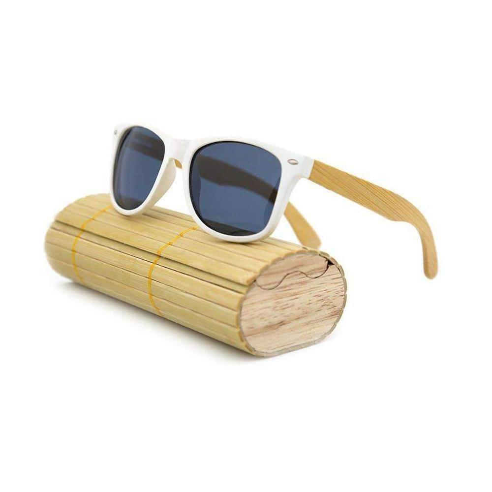 Bamboo Sunglasses au Retro Vintage