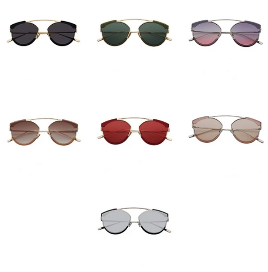 2018 Max  Retro Vintage Sunglasses Women Brand Designer Points Sun Glasses Oculos De Sol Feminino Woman Casual Sunglass UV400
