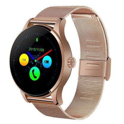 K88H Smartwatch MTK2502 Bluetooth Smart Watch Heart Rate Monitor Pedometer Dial for Android IOS