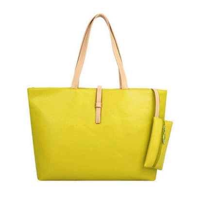 Fashion Women Large Leather Satchel Handbag