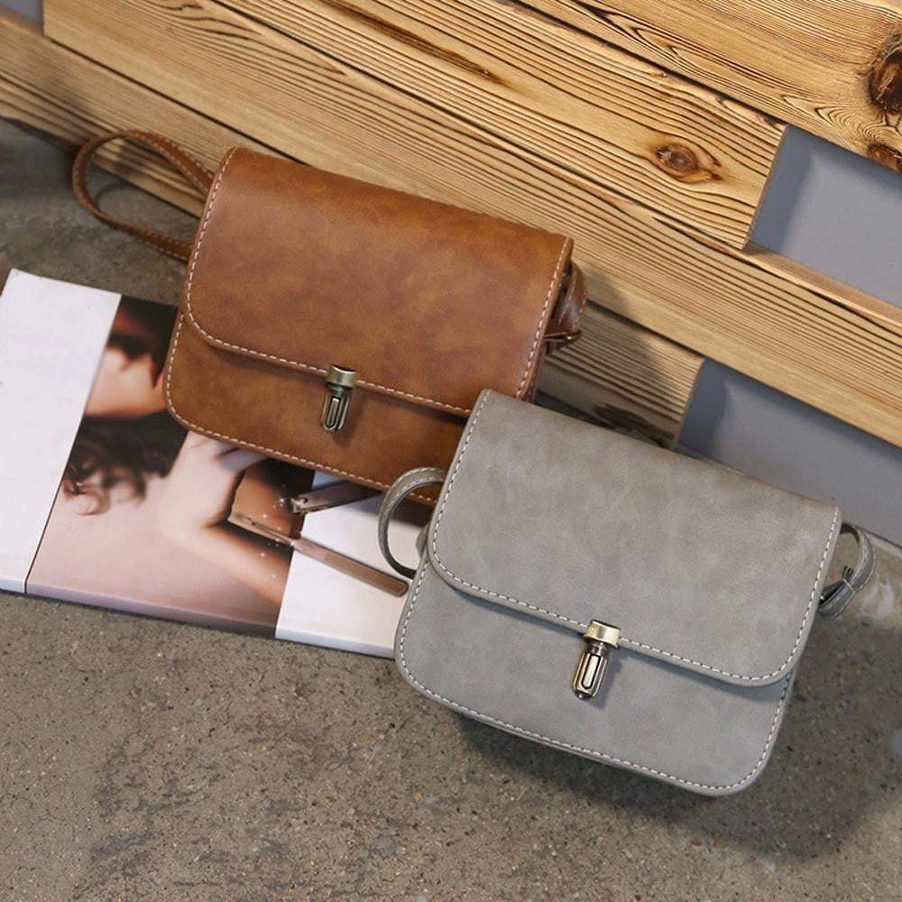 Women Leather Satchel Shoulder Tote Messenger Crossbody Bag
