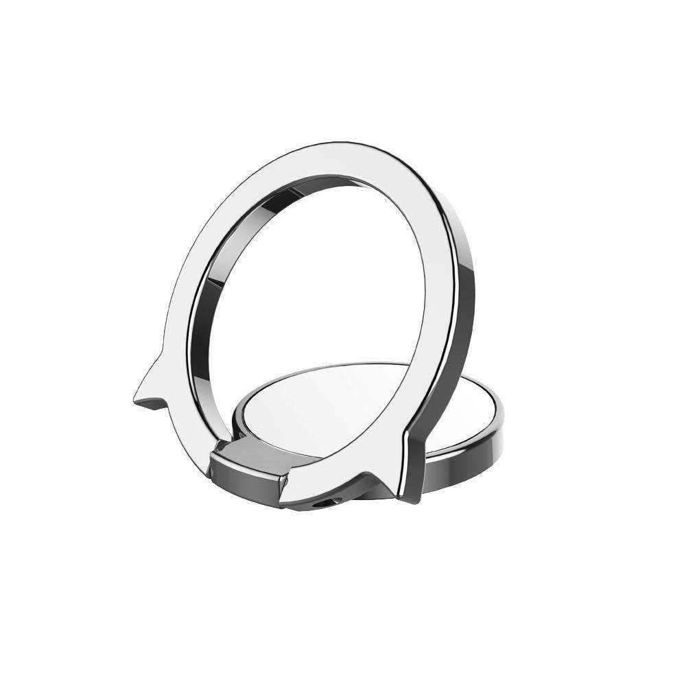 Ring Mirror Stand Holder Angel and Demon 360° Rotating Finger Grip Ring For Mobile Phone