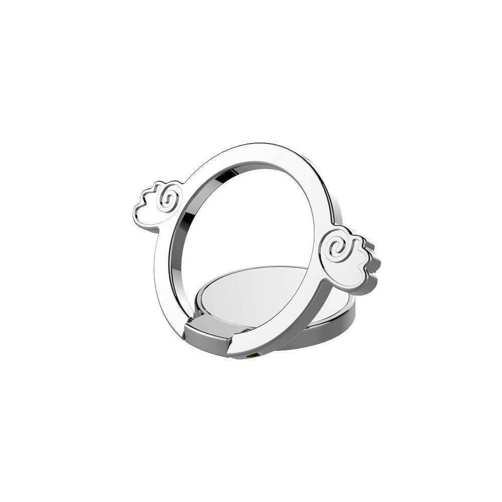 Ring Mirror Stand Holder Angel and Demon 360° Rotating Finger Grip Ring For Mobile Phone