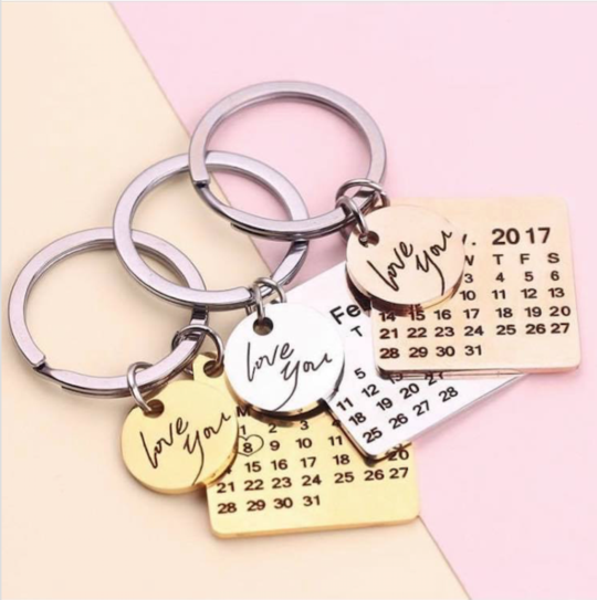 Calendar Keychain