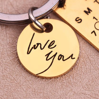 Calendar Keychain